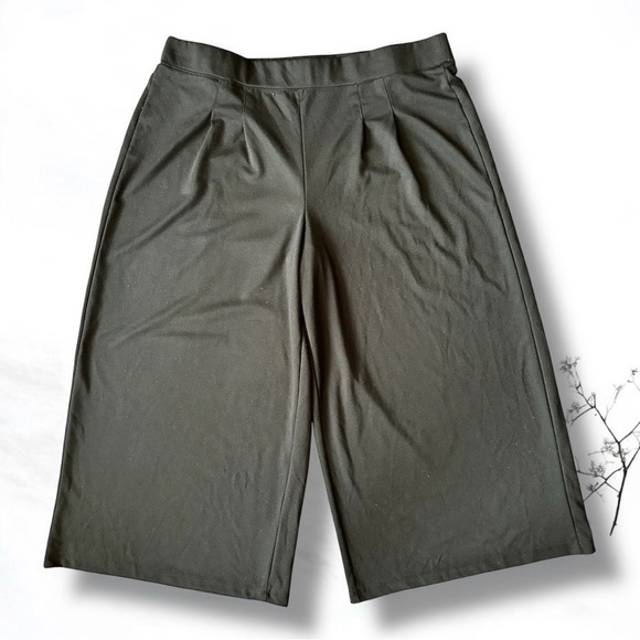 Liz Claiborne Plus Size Wide Leg Pants - Picture 1 of 5